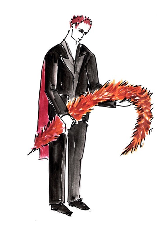 L’ENFANT ET LES SORTILEGES Décors et costumes Philippe Miesch