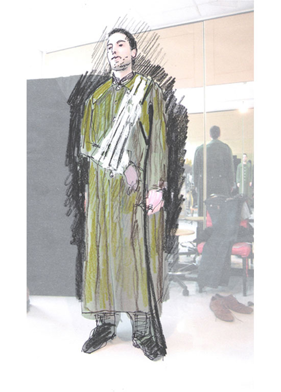 L’ENFANT ET LES SORTILEGES Décors et costumes Philippe Miesch