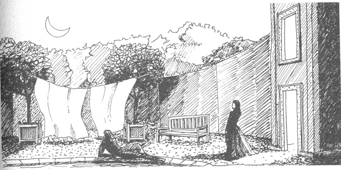 COSI FAN TUTTE Scénographie Philippe Miesch