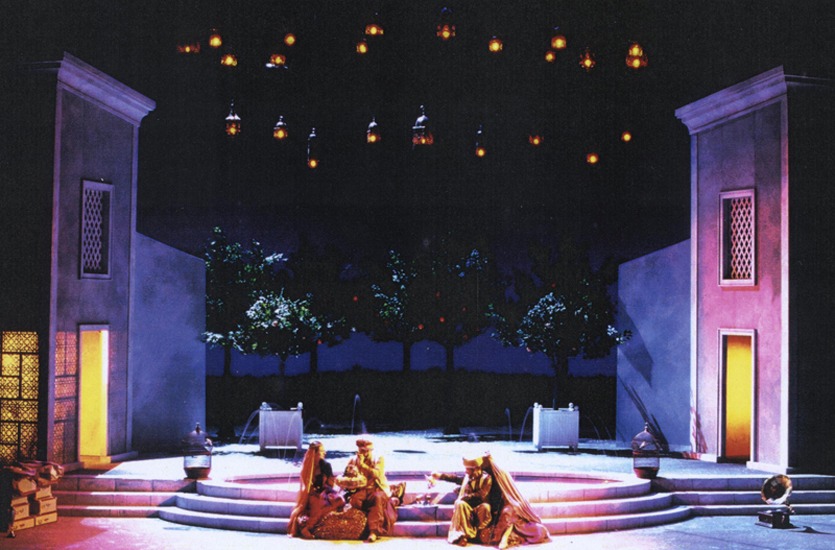 COSI FAN TUTTE Scénographie Philippe Miesch