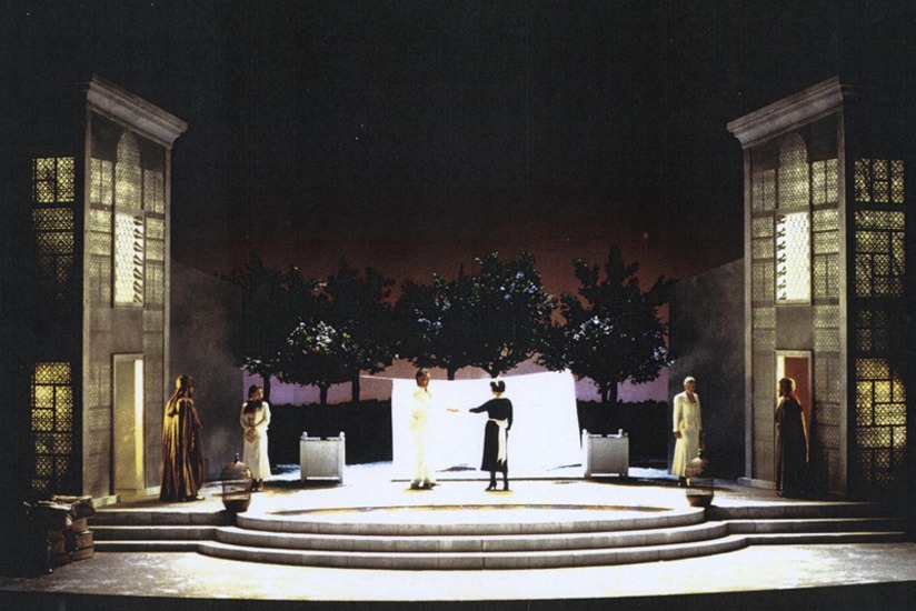 COSI FAN TUTTE Scénographie Philippe Miesch