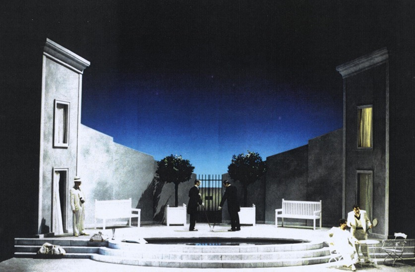 COSI FAN TUTTE Scénographie Philippe Miesch