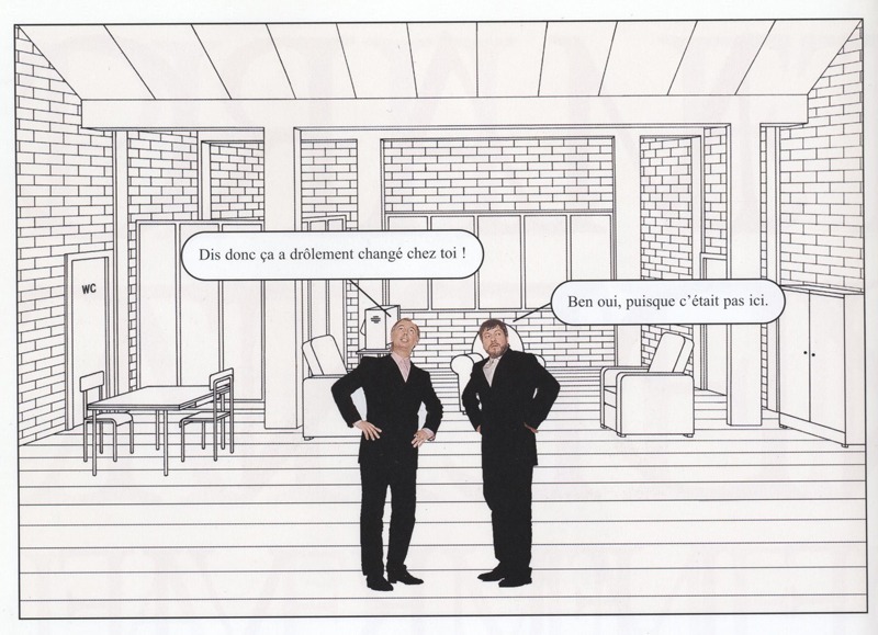 DEVIATION OBLIGATOIRE Pièce de théâtre écrite et Mise en scène Par Philippe Chevallier et Régis Laspalès Scénographie Philippe Miesch